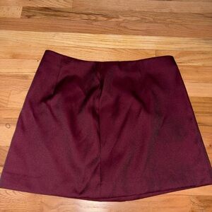 A New Day - Target  Burgundy Women's Skirt